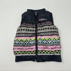 Coogi Girls Winter Puffer Vest – Size 24 Months